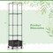 Costway 1/2 PCS 67" Planter Raised Garden Bed with Planter Box &Trellis Adjustable Height